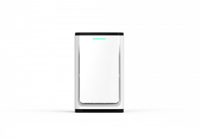 HOMEFISH 350M3/H جهاز تنظيف الهواء الذكي للغرف التجارية مع مستشعر الأشعة تحت الحمراء للغبار 1