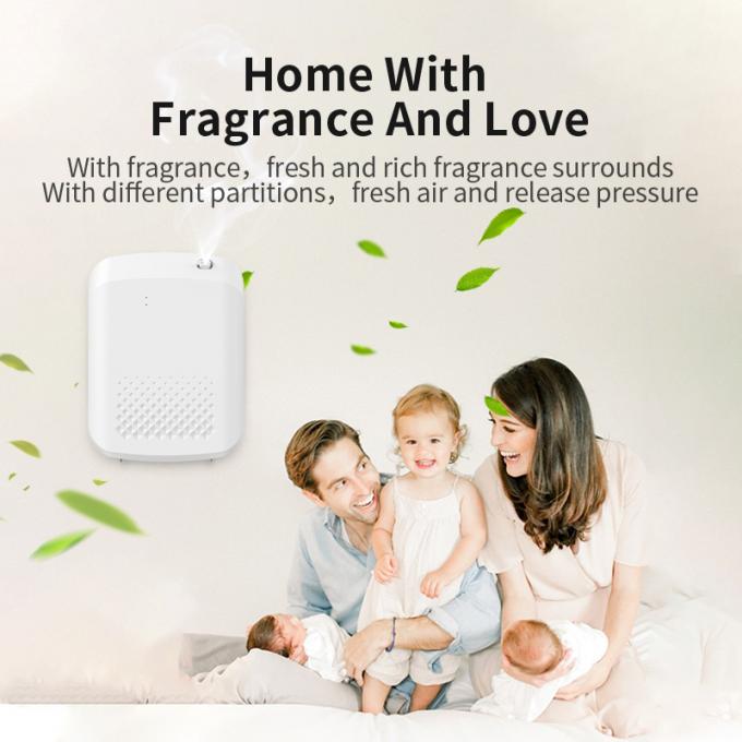1000CBM Nano Atomization Diffuser ذو تغطية كبيرة 400ML Diffuser للزيوت الأساسية ذات السعة الكبيرة مع Bluetooth 4