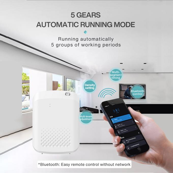1000CBM Nano Atomization Diffuser ذو تغطية كبيرة 400ML Diffuser للزيوت الأساسية ذات السعة الكبيرة مع Bluetooth 8