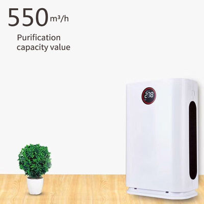 سعر جيد HOMEFISH 480M3/H منظف الهواء المنزلي تعقيم الأشعة فوق البنفسجية مساحة تغطية 50-100m2 الانترنت