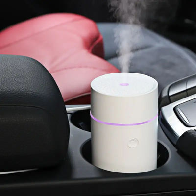 سعر جيد HOMEFISH زر التحكم في جهاز الرطوبة USB الملونة آلة العلاج العطري 80 مل الانترنت