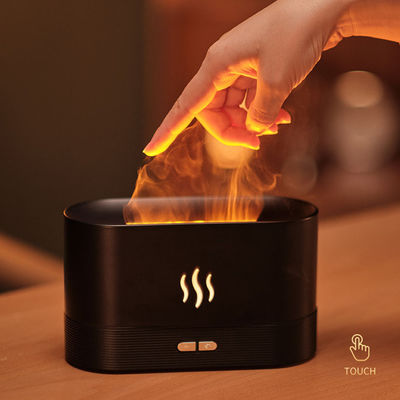 سعر جيد سمك المنزل OEM المستنقق Difusor De Aromas 180Ml Diffuser Simulation Flame Humidifier الضباب فوق الصوتي المستنقق الهوائي Aroma الانترنت