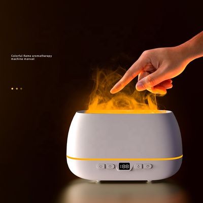 سعر جيد 2023 تصميم جديد مضاعف اللهب بالموجات فوق الصوتية 200 مل رغمض اللهب الخفيف RGB مع جهاز تحكم عن بعد مضاعف الرائحة للمنازل الانترنت